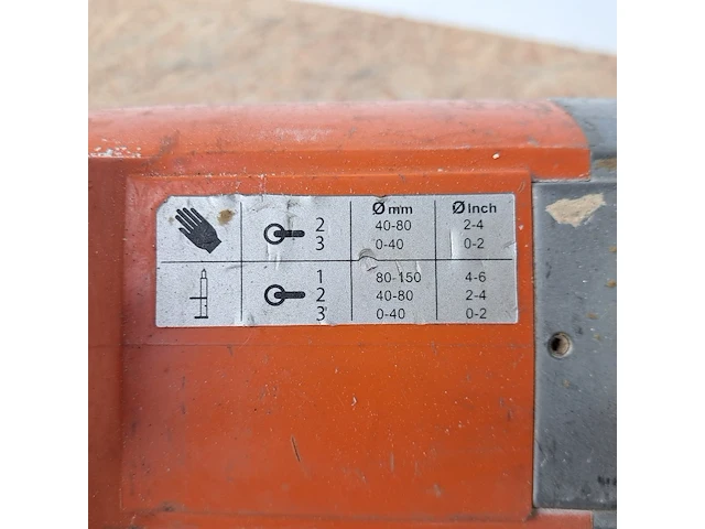 Diamantboormachine 150mm 230v ~, husqvarna, dm220, 2018 - afbeelding 5 van  8