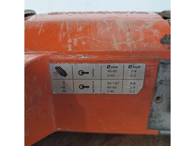 Diamantboormachine 150mm 230v ~, husqvarna, dm220, 2019 - afbeelding 6 van  7