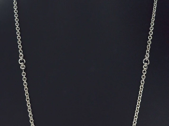 Diamanten collier met 7.50 carat aan zeer hoge kwaliteit briljanten - afbeelding 10 van  12