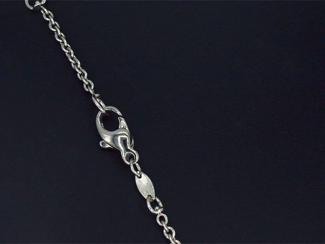 Diamanten collier met 7.50 carat aan zeer hoge kwaliteit briljanten - afbeelding 11 van  12