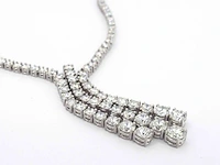 Diamanten collier met 7.50 carat aan zeer hoge kwaliteit briljanten - afbeelding 12 van  12