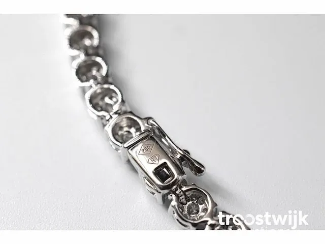 Diamanten collier met 850 briljant geslepen diamanten 8.00 carat - afbeelding 8 van  8