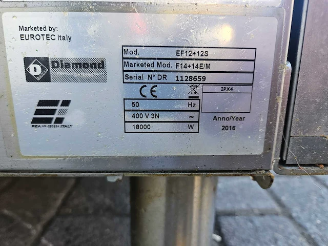 Diamond - ef-12 - friteuse - afbeelding 5 van  5
