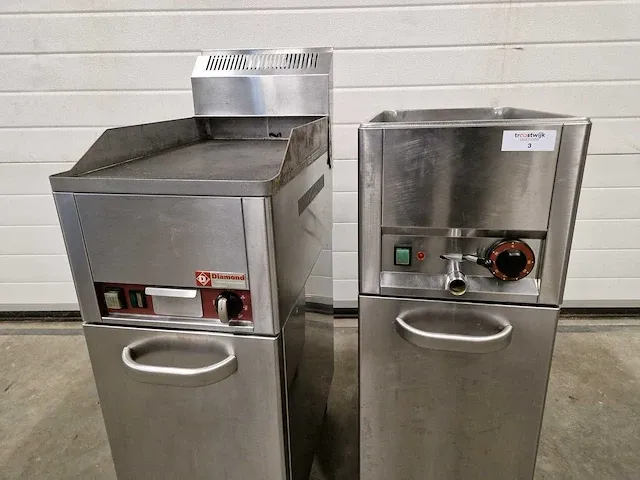 Diamond - eft33/t-n - bakplaat met au bain-marie - afbeelding 2 van  5