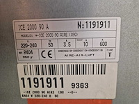 Diamond - ice 2000 90 aire - ijsblokjes machine - afbeelding 3 van  3