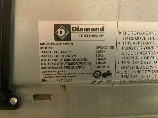 Diamond dw3421-de magnetron - afbeelding 5 van  6