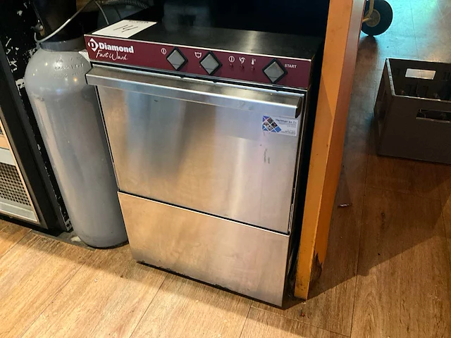 Diamond fast wash glazen spoelmachine - afbeelding 1 van  5