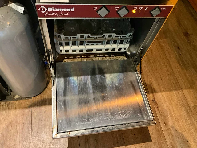 Diamond fast wash glazen spoelmachine - afbeelding 4 van  5