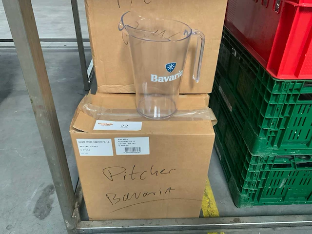 Diamond m22 kunststof pitcher (30x) - afbeelding 1 van  3