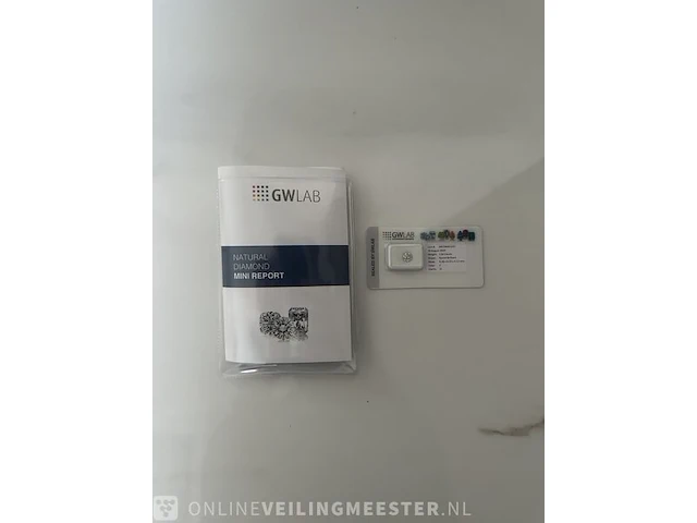 Diamond (natural) - 1.04 ct - round - f - i2 - afbeelding 1 van  6