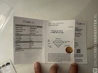 Diamond (natural) - 1.04 ct - round - f - i2 - afbeelding 3 van  6