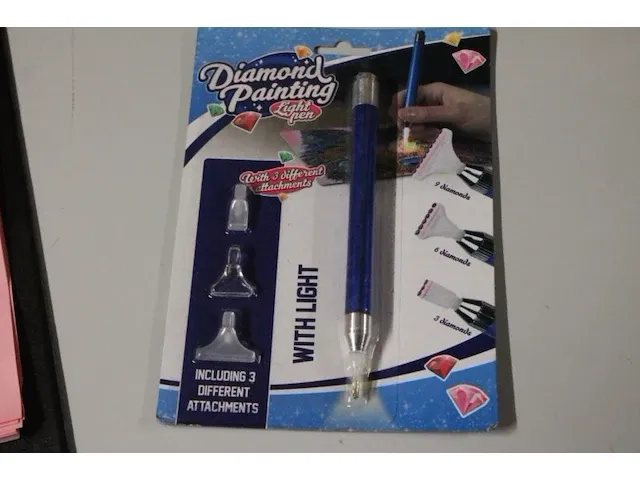 Diamond painting penmet licht blauw1x ds 31 - afbeelding 1 van  3