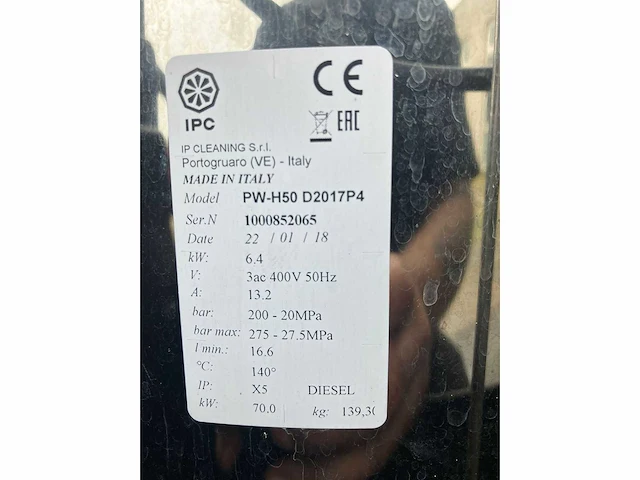 Dibo - pw-h50 - hogedrukreiniger - afbeelding 9 van  11