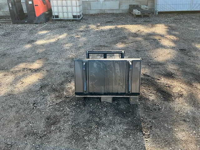 Dichte bak 770mm + lepel bord 545mm graafbak - afbeelding 8 van  13