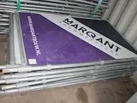 Dichte bouwhekken met reclameopdruk. afmeting 120x205cm. 29 stuks. - afbeelding 2 van  2