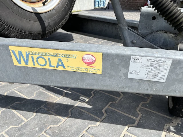 Dichte geremde aanhanger wiola - afbeelding 7 van  16
