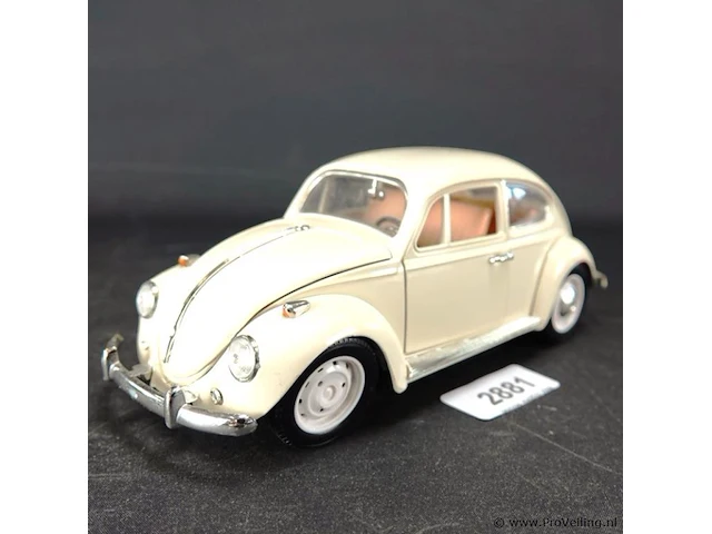 Die-cast schaalmodel volkswagen kever - afbeelding 1 van  5