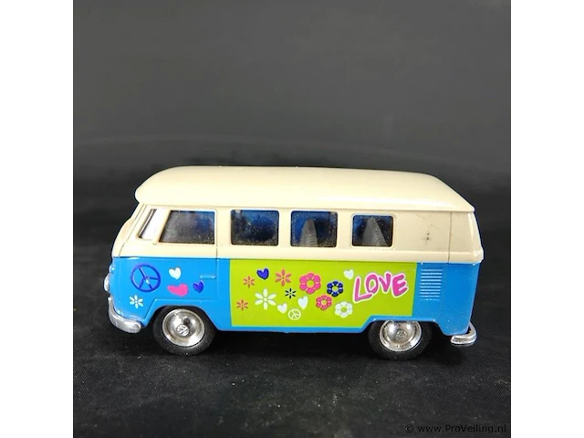Die-cast schaalmodel vw bus - afbeelding 2 van  5