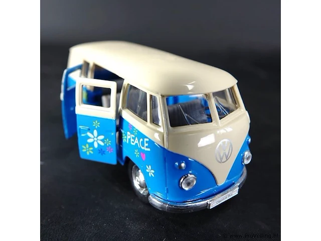 Die-cast schaalmodel vw bus - afbeelding 4 van  5