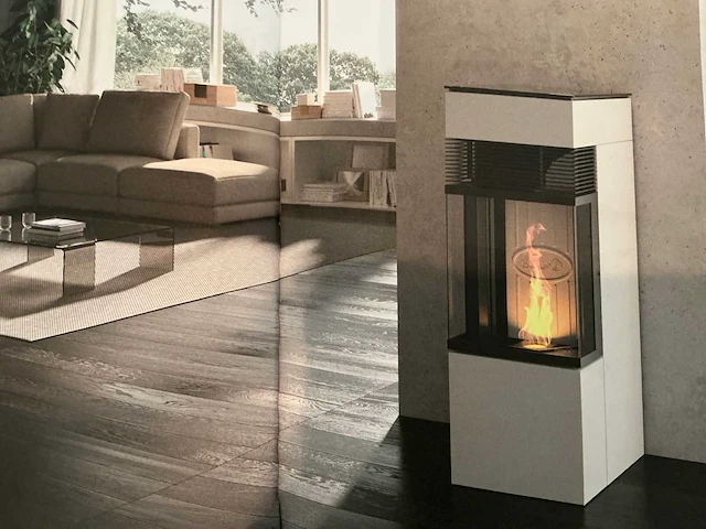 Dielle marstrale 60 glass pelletkachel - afbeelding 1 van  10