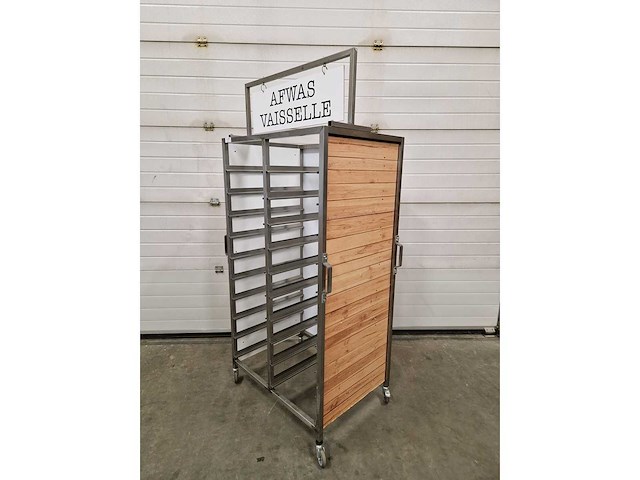 Dienbladen kar - 20 niveaus - serveerwagen - afbeelding 1 van  1
