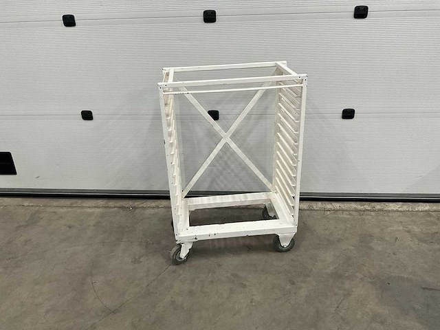 Dienbladen regaalwagen - afbeelding 1 van  4