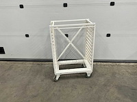 Dienbladen regaalwagen - afbeelding 1 van  4