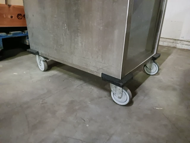 Dienbladenwagen constante verdeelhoogte, dubbele uitvoering mobile containing, ort ms speciaal , bouwjaar 2002 - afbeelding 2 van  8