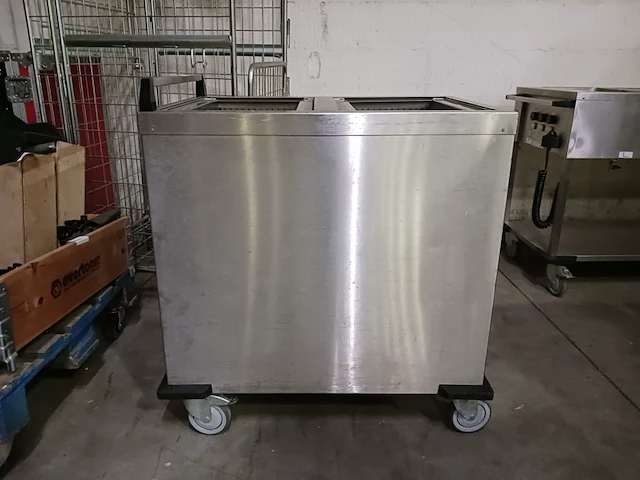 Dienbladenwagen constante verdeelhoogte, dubbele uitvoering mobile containing, ort ms speciaal , bouwjaar 2002 - afbeelding 6 van  8