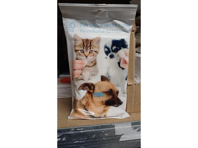 Dieren verzorgingsdoekjes 5 stuks - afbeelding 1 van  3