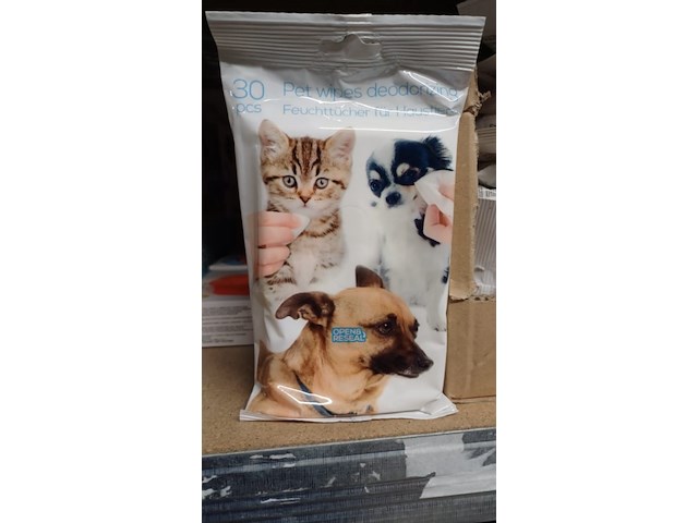 Dieren verzorgingsdoekjes 6 stuks - afbeelding 3 van  3