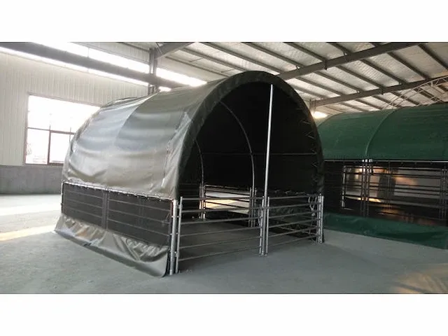Dierenverblijf / weidetent 4x4x3,15 meter - afbeelding 1 van  2
