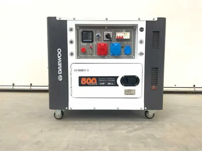Diesel aggregaten, stroomgeneratoren en noodstroomaggregaten