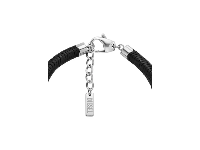 Diesel dx1574931 heren armband 18.3cm zilverkleurig - afbeelding 2 van  2