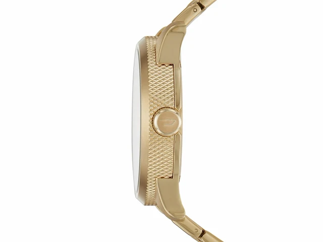 Diesel dz1761 mens rasp goudkleurige roestvrijstalen horloge - afbeelding 3 van  3