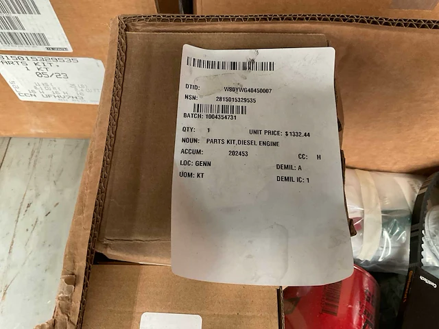 Diesel engine parts kit - afbeelding 4 van  4