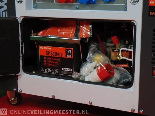 Diesel generator daewoo, ddae10500dse-3g, bouwjaar 2023 - afbeelding 2 van  7