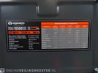 Diesel generator daewoo, ddae10500dse-3g, bouwjaar 2023 - afbeelding 3 van  7