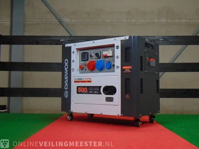 Diesel generator daewoo, ddae10500dse-3g, bouwjaar 2023 - afbeelding 7 van  7