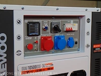 Diesel generator daewoo, ddae10500dse-3g - afbeelding 4 van  8