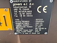 Diesel generator in houten transportkist, govers, gdp2221, 2006 - afbeelding 10 van  12