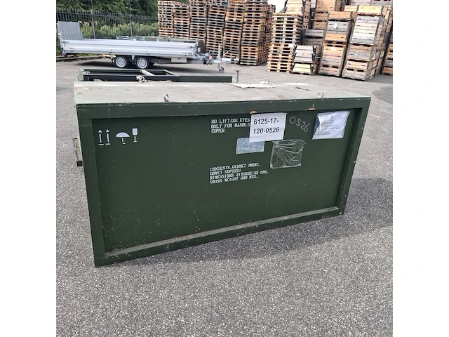 Diesel generator in houten transportkist, govers, gdp2221, 2006 - afbeelding 12 van  12