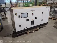Diesel generator metallo, 70kva, bouwjaar 2022
