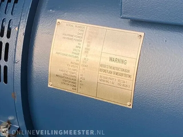 Diesel generator stahltech, 70kva, bouwjaar 2022 - afbeelding 8 van  11