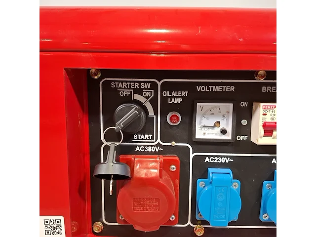 Diesel generator, universal kraft, uk-diesel9500 - afbeelding 6 van  11