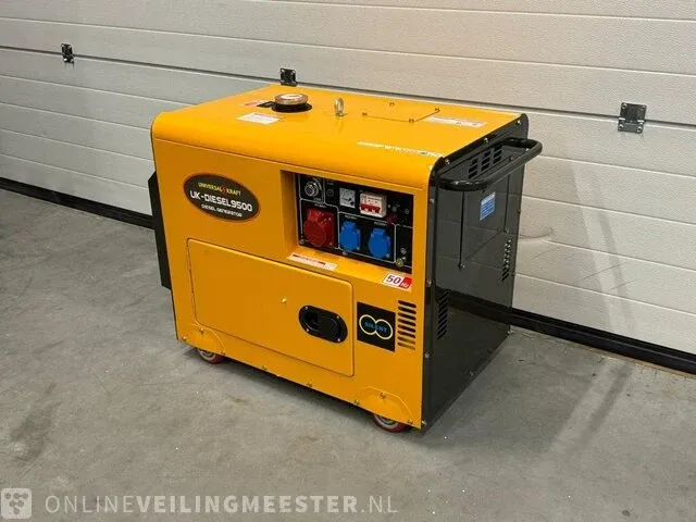 Diesel generator universalkraft, uk-diesel9500 - afbeelding 2 van  6