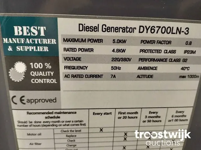 Diesel generator - afbeelding 15 van  24