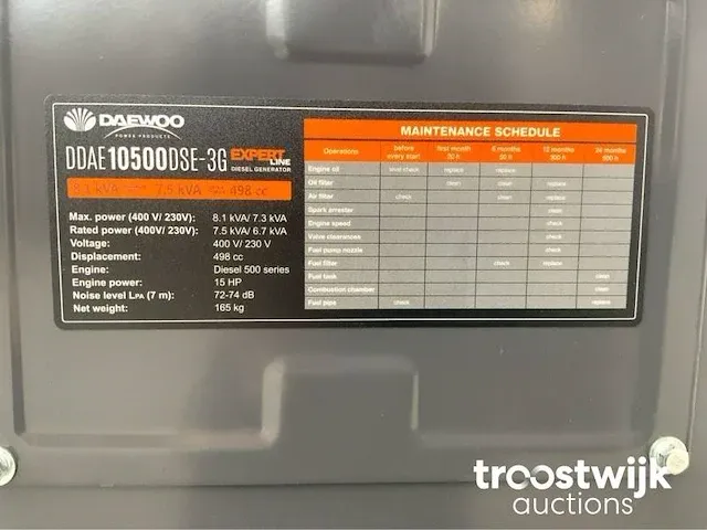 Diesel generator - afbeelding 8 van  26