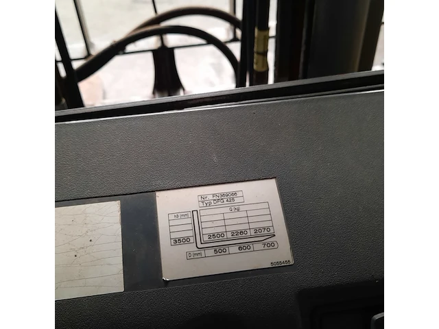 Diesel heftruck, jungheinrich, dfg 425 - afbeelding 25 van  34
