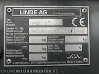 Diesel heftruck linde, h40d-03, bouwjaar 1998 - afbeelding 26 van  26